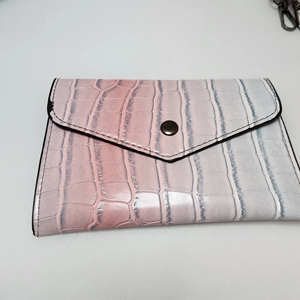 Crocodile Embossed Handbag
